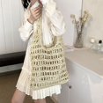 thumbnail image 4 of Bolso Hobo Elegante para Mujer Mano Tejido Paja Gran Capacidad Fiestas Y, 4 of 9
