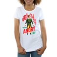 thumbnail image 3 of Elf Womens Angry Elf Cotton T-Shirt, 3 of 5