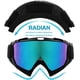 thumbnail image 2 of Gafas de motocross de resina TPU, gafas de protección UV a prueba de viento para motocicleta, esquí, moto de cross, gafas de ciclismo (lente colorida), 2 of 5