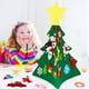 thumbnail image 2 of DIY Felt Christmas Tree Kids Toys For Children Kindergarten Crafts Snowman Educational Toy Decoration Best Gift For Children heqiyong LED, 2 of 2