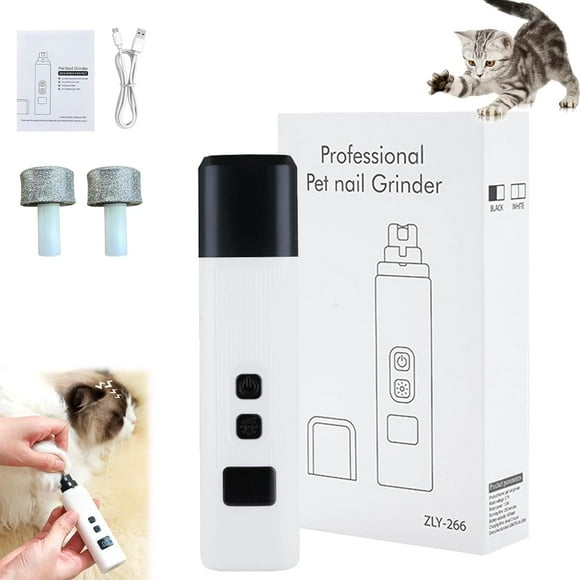Catlabo Cat Nail, Catlabo Nail Trimmer, Safe Cut Cat 𝐍ail Trimmer, Two Adjustable with 360° Grinding Settings, Low-Vibration Ultra-Quiet Under 40dB, Easy to Clean, Suitable for Cats and Dogs