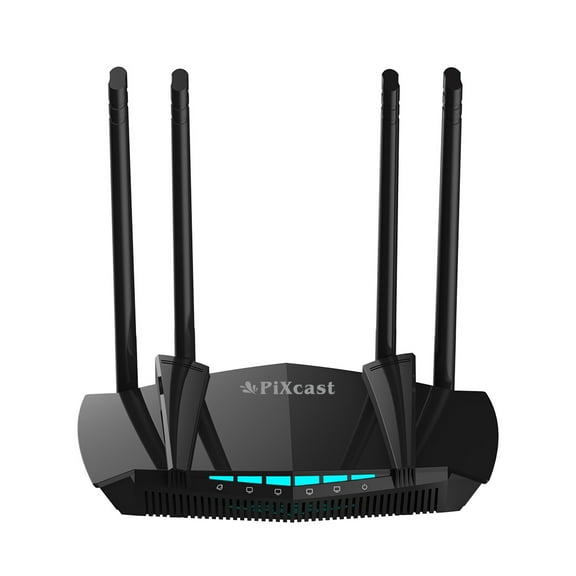 WiFi Router - AC1200 Dual Band Wireless Internet Router, 4 x 10/100 Mbps Fast Ethernet Ports, Supports Guest WiFi, Access Point Mode, IPv6