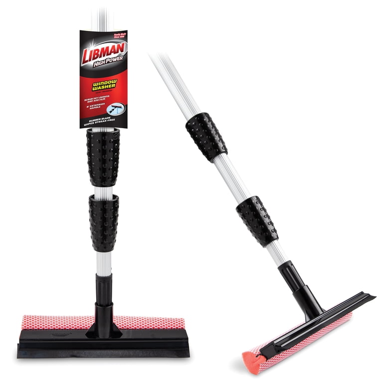 Libman Telescopic Window Washer, 96-Inch Extendable photo 1