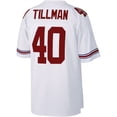 thumbnail image 2 of Maillot de Football - Blanc avec Accents Rouge/bleu "Tillman 40 Pouces Design Classique de Chiffres pour Fans et Collectionneurs, 2 of 6