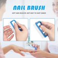thumbnail image 3 of Handle Nail Brushes - 4 Pcs Plastic Fingernail Cleaning Brushes - Nail Scrubbing Brushes For Cleaning Nails, 3 of 4