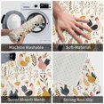 thumbnail image 3 of Fuzoiu Cartoon Chickens Print Door Mat Outdoor Indoor Welcome Mats, Front Doormat,Flannel Non Slip Durable Entrance Rugs for Front Door, Inside Outside Entry, Porch, Resist Dirt,16x24in, 3 of 7
