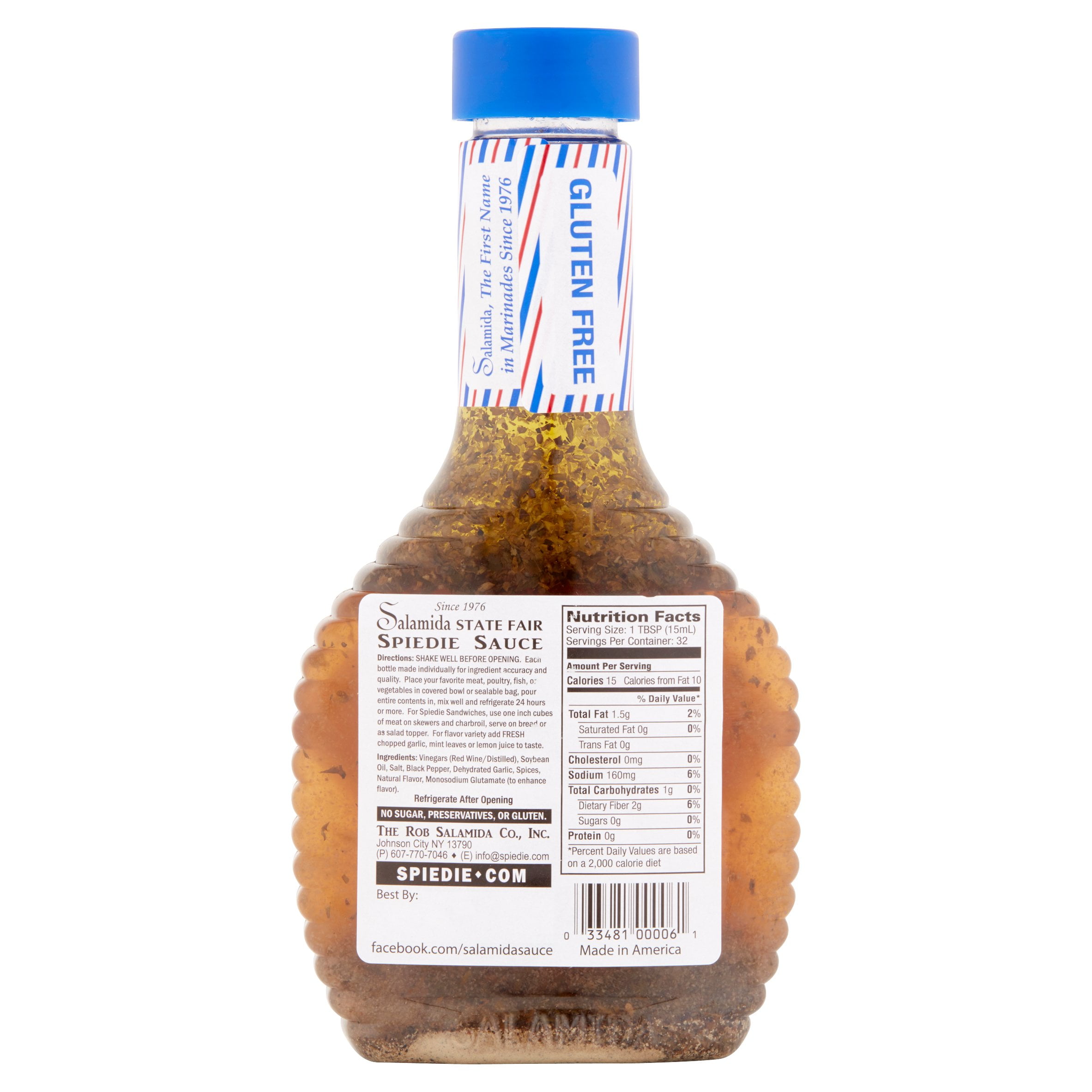 Salimeda State Fair Spiede Marinade Sauce, 16 fl oz (1 Pack)