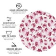 thumbnail image 3 of Easygdp sous-Verres en Cuir Ou Fleurs de Lys Ensemble de 4 sous-Verres, Antidérapants, Résistants à la Chaleur pour Maison, Bureau, Cuisine (Rond, Carré, Octogone, Hexagone) - Forme Ronde, 3 of 6