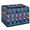 Multicolor 2, variant on CURLYOOT Nutcrackers Colorful Xmas Storage Bin with Zipper Lid, Foldable Clothes Organizer Lidded Storage Baskets, Rectangular Box Closet Shelf Organizer