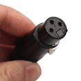thumbnail image 1 of 10pcs DIY 3Pin XLR Adapter Socket XLR Aviation Connector Welding Head Microphone Cable Connector( Female), 1 of 7