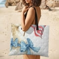 thumbnail image 5 of Patriotic Goose Carries Tiny Flag Waterproof Picnic Blanket with Foldable Zipper, Suitable for Outdoor Use, Suitable for Travel, Camping, Beaches, Parks, Grasslands, Picnic Blanket Accessories, 5 of 8
