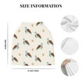 thumbnail image 6 of Fotbe Sea Turtle Pattern Car Seat Covers for Babies, Nursing Breastfeeding Cover Infant Carseat Canopy, Soft Stretchy Carrier Cover, 6 of 9