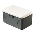 thumbnail image 3 of Luzkey Boîte de Rangement Verrouillable Conteneur Verrouillable Bac Pratique Spacieux Grande Boîte Verrouillable pour Ranger des Documents Organisation Gris, 3 of 8