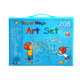 thumbnail image 2 of Útiles escolares, juego de pinceles para pintar al óleo, herramientas de pintura, bolígrafo de acuarela para niños, caja de regalo de arte para escuela primaria, juego completo para temporada escolar, 2 of 4