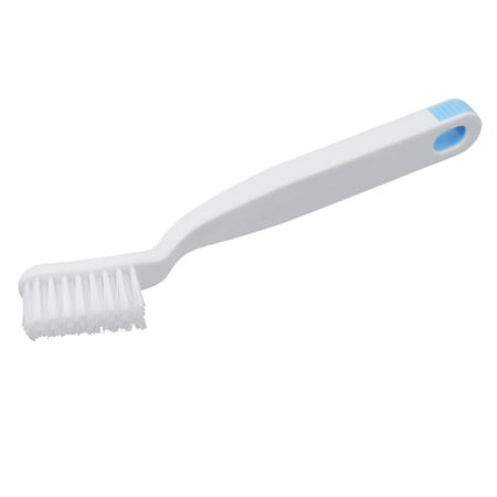 Household Soft Hard Bristle White Blue Brush Tweezer Cleaning