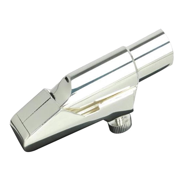 Boquilla Alto con Ligadura para Instrumentos Musicales Reemplazos Plata Plata Tamaño 5 shamjiam boquilla de saxofón alto