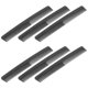 thumbnail image 2 of Black ABS Hair Combs for Smooth Detangling and Styling at Home or Salon 6pcs, 2 of 2