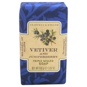 Crabtree & Evelyn Vetiver & Juniperberry Triple Milled Soap, 5.57 Oz