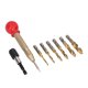 thumbnail image 4 of Juego de grifos de perforación revestimiento de Ti Perforación rápida HSS Machos de perforación métricos 8PCS para cobre para madera ANGGREK Otros, 4 of 8