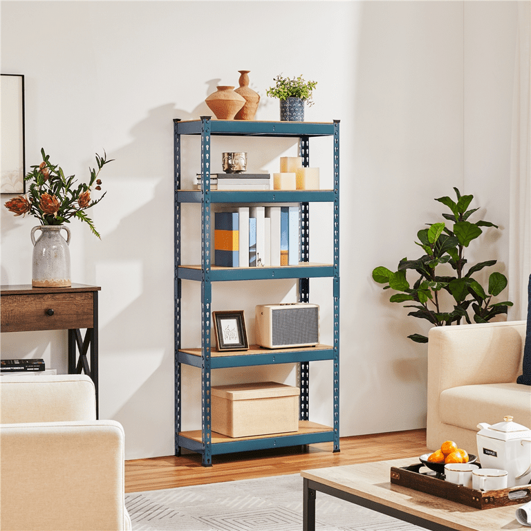 Alden Design 5-Shelf Boltless & Adjustable Steel Storage Shelf