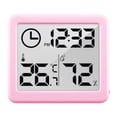 thumbnail image 2 of Reloj Digital de interior familia temperatura medidor de humedad termómetro rosa09 Gloria medidor de humedad, 2 of 9