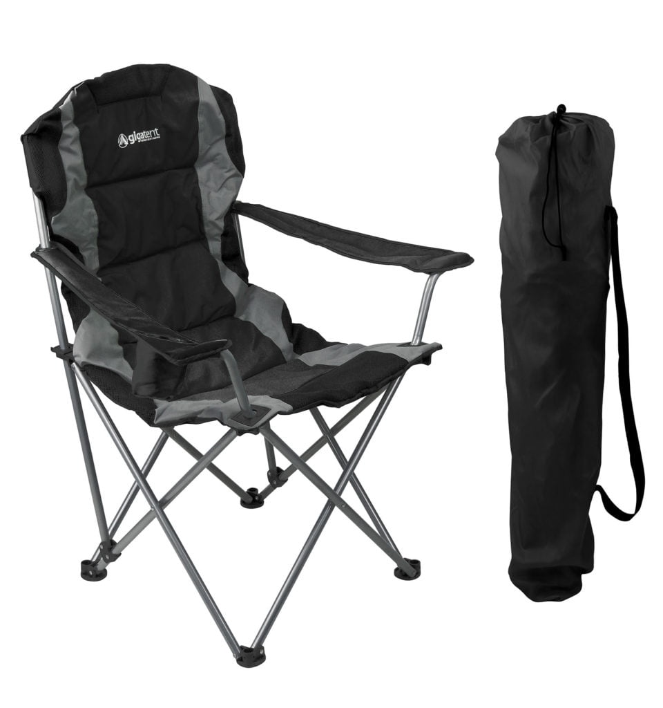 GigaTent Outdoor Camping Chair Lightweight, Portable Design (Black)