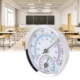 thumbnail image 5 of Mini Indoor Thermometer Hygrometer 2 in 1 Compact Structure Clear Scale Silver Humidity Monitor Gauge for Greenhouses, 5 of 5