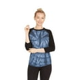 thumbnail image 3 of DARESAY Tie Dye Style Long Sleeve T-Shirt Men Women - Fun, Multi Color Tops, 3 of 7