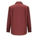thumbnail image 4 of Blusa y camisa de manga larga con cuello vuelto para hombre, estilo casual, de color liso, con botones y bolsillos, de poliéster y algodón., 4 of 5