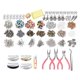 thumbnail image 1 of 1171pcs Suministros para Joyas para Joyería Incluye Alicates para Joyería Kit de Fabricación de Joyas Accesorios Y Estuche de Almacenamie, 1 of 8