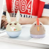 LOLIPPYY Loud Mechanical Kitchen Timer with Baking Reminder, Khaki Material for Cooking