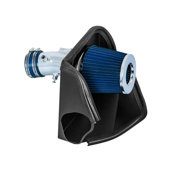 Cold Air Intake System with Heat Shield Kit Filter Combo BLUE Compatible For 07-12 Nissan Altima 3.5L V6