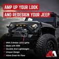 thumbnail image 3 of Pre-Owned AMERICAN MODIFIED Goliath Grill Compatible w/ 07-18 Jeep Wrangler JK, 3 of 11