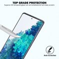 thumbnail image 2 of [3+3 Pack] 3 Pack Screen Protector for Samsung Galaxy S20 FE 5G + 3 Pack Camera Lens Protector, Tempered Glass HD, 2 of 5