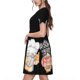 thumbnail image 2 of Easygdp Little Chef Gnome para Vestido Transpirable de Mujer, Vestido Suelto de Manga Corta con Pliegues y Bolsillos para el Verano, 2 of 6