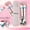 Kitty-1set, variant on New Anime Figures Cartoon Tableware Silicone Handle Stainless steel Tableware Two-piece Set Fork Spoon House Stuff 2026 Gifts