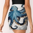 thumbnail image 5 of Octopus Tentacle Art Print Women's Shorts Non-Slip Single Pocket A-line Trouser Skirt Summer Shorts Casual Shorts for Women, 5 of 7