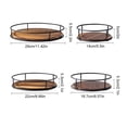 thumbnail image 3 of Injueey Estante de almacenamiento para cocina con almohadilla antideslizante que gira libremente y es fácil de organizar. Estantes y Cocina y Comedor Diámetro: 29CM, 3 of 6
