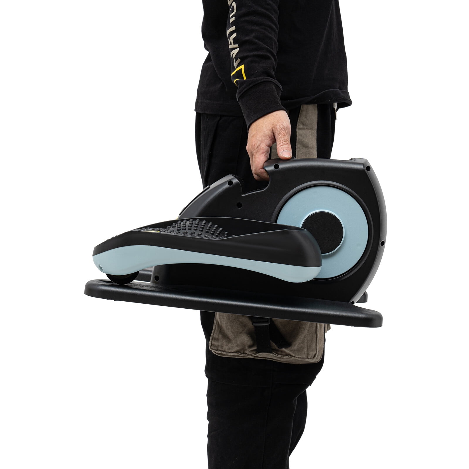 DENEST Electric Under Desk Elliptical Trainer with Remote Control & LCD Display