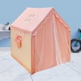 thumbnail image 1 of Tienda de Juegos para Niños CUTICAT Casa de Juguetes Rosa 120 cm x 100 cm x 130 cm, 1 of 8