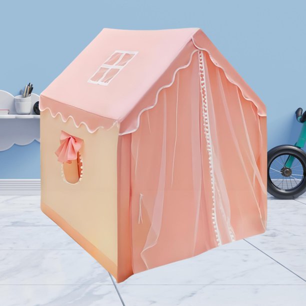 Tienda de Juegos para Niños CUTICAT Casa de Juguetes Rosa 120 cm x 100 cm x 130 cm