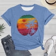 thumbnail image 6 of Cnbwig T Shirts for Women Casual Short Sleeve T Shirt with Stylish Graphic Print Daily Wear Blouse Loose Top for Summer Outfits, 6 of 6