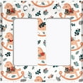 thumbnail image 6 of Metal Light Switch Plate Cover Festive Christmas Mistletoe Rocker Horse XMS001, 6 of 13