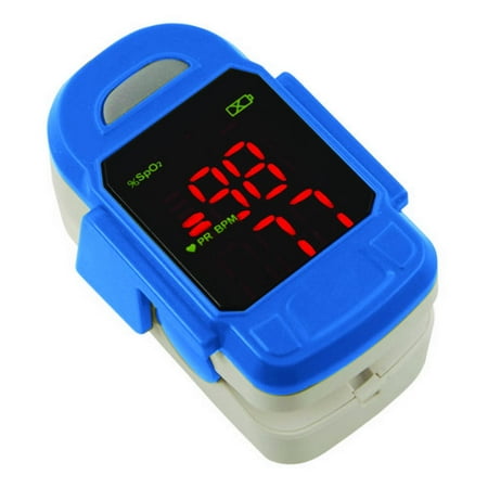 Baseline fingertip pulse oximeter (2 AAA batteries included)