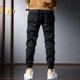 thumbnail image 4 of Pantalones cargo rectos casuales elásticos para hombre, pantalones vintage Y2k de diseñador más baratos, ropa tecnológica Harajuku para hombre, moda de lujo, holgados, 4 of 4