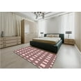 thumbnail image 4 of Ahgly Company Indoor Rectangle Patterned Brown Red Area Rugs, 2' x 3', 4 of 6