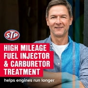 (2 pack) STP High Mileage Fuel Injector and Carburetor Cleaner - 5.25 fl oz