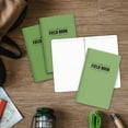 thumbnail image 5 of Elan Publishing Company Field Notebook/Journal - 5"x8" - Green Cover - Lined Memo Book - Pack of 4, 5 of 5