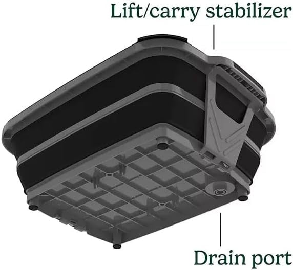Cuisinart 4-in-1 Expandable Prep and Serve Tub cmt-1306 + bonus pack 5 bag clips