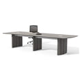 thumbnail image 3 of Mayline Medina Series 12' Conference Table in Gray Steel Laminate, 3 of 3
